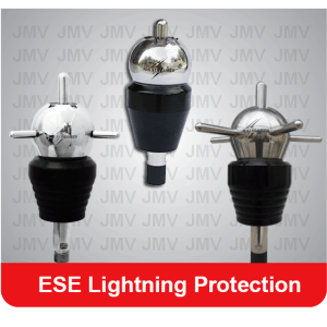 ESE lightning protection for Solar power system