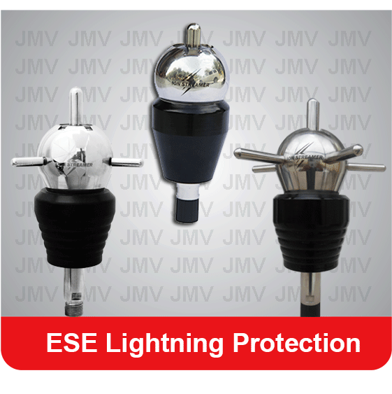 ESE lightning protection for Solar power system